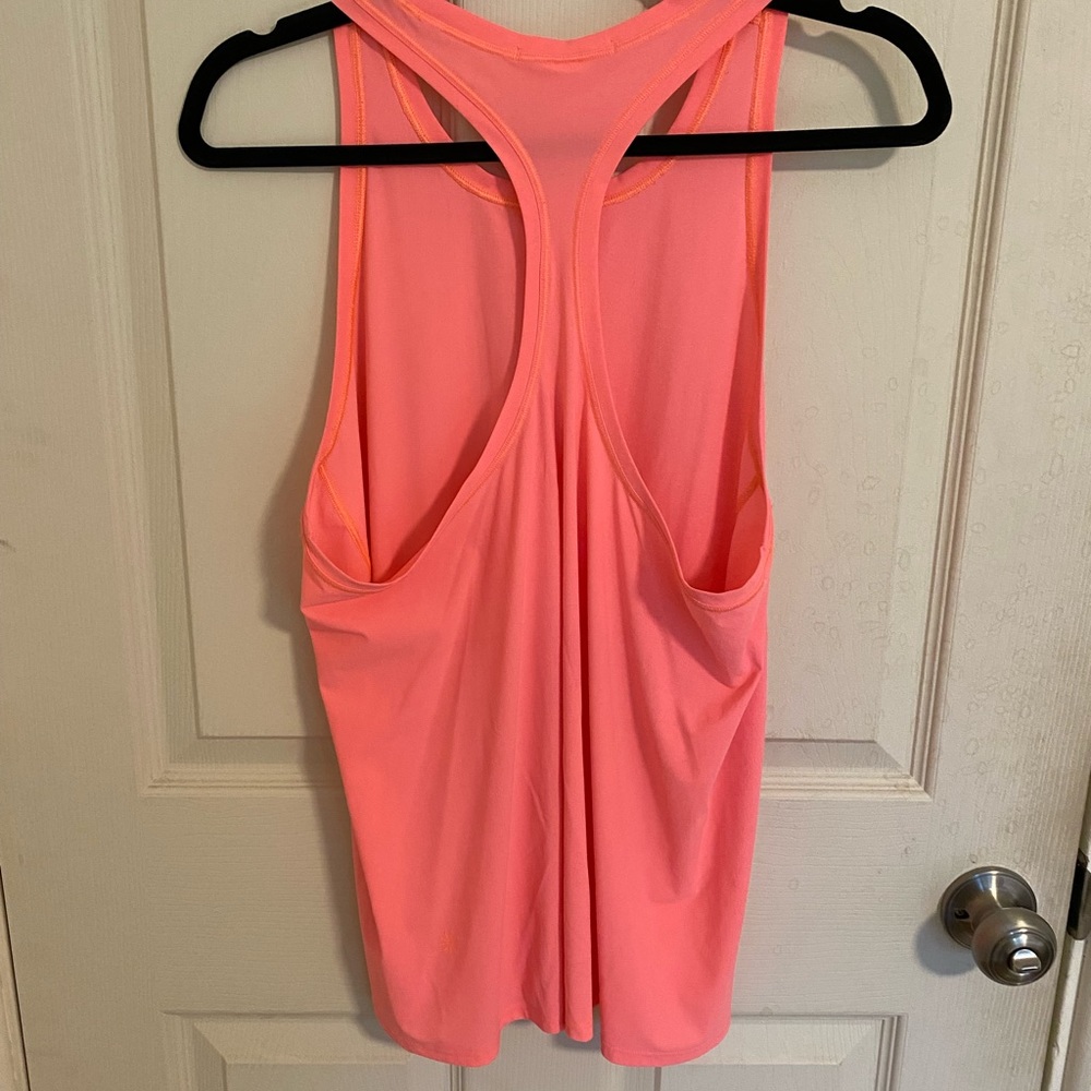 Athleta Ultimate Train Tank in Neon Orange